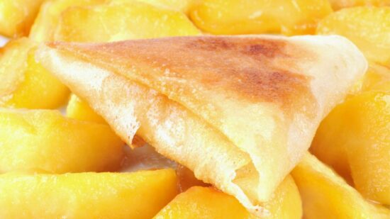 craquelins aux pommes et a la gelee de piment