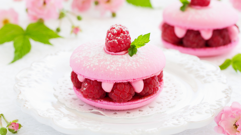 macaronade framboise