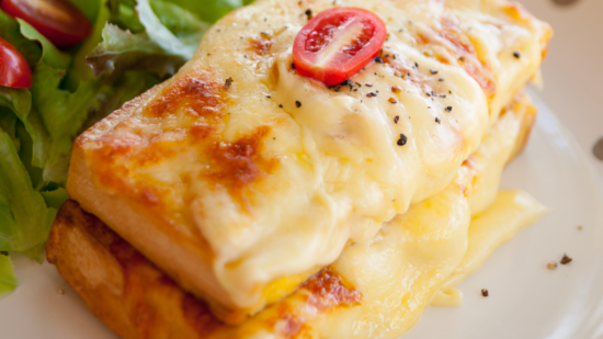 pain perdu au fromage de brebis