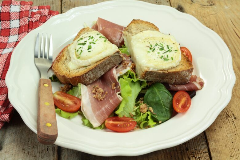salade chevre jambon