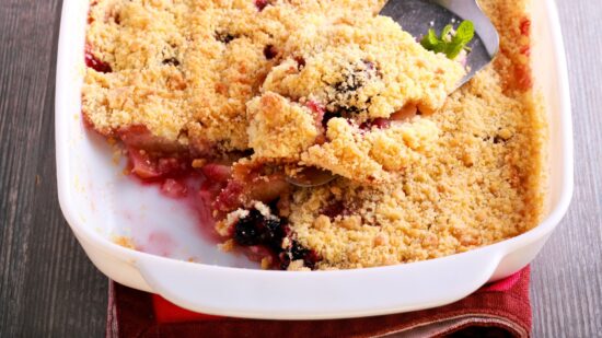 gratin de fruit