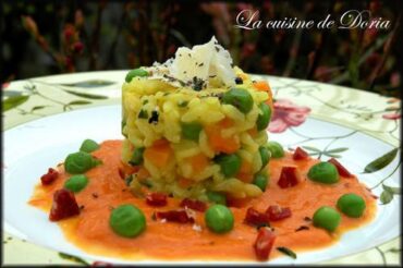Risotto avec ses petits légumes