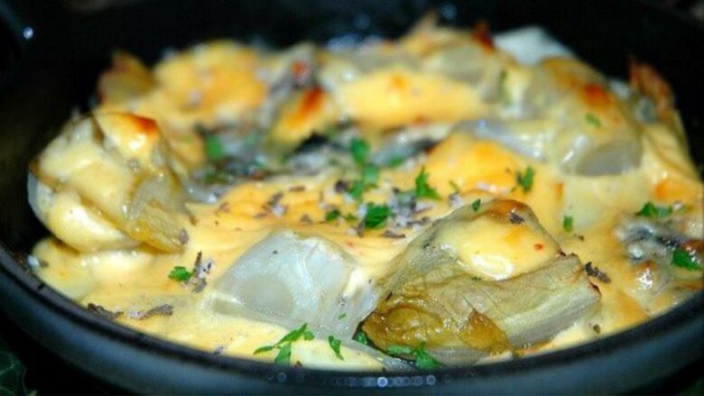 gratin dendives aux saveurs basques