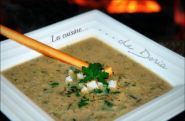 soupe de courgettes aux epices