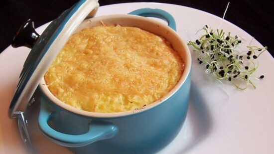 parmentier de dinde a la ventreche petricorena gratine a la tommette de brebis basque