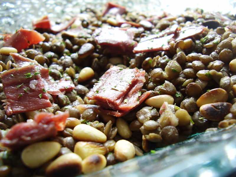 salade de lentille
