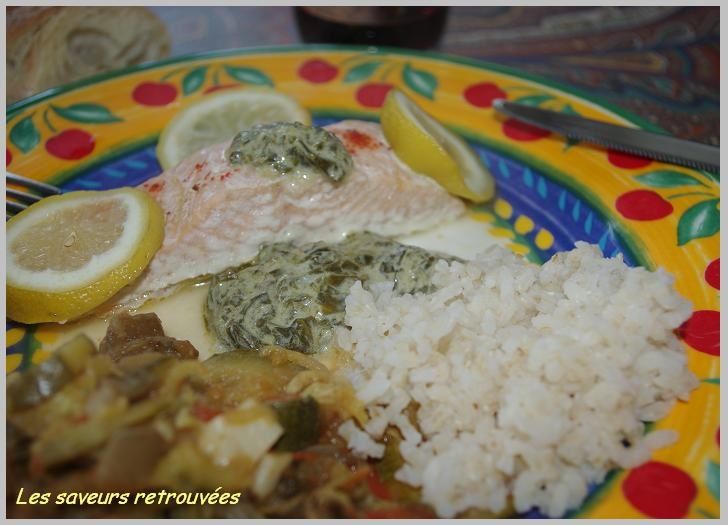 saumon à l'oseille
