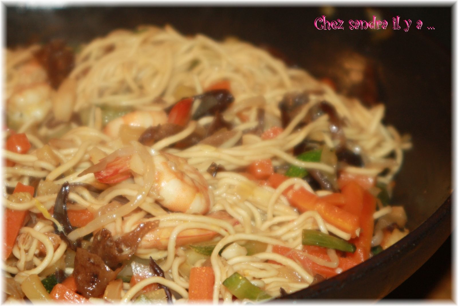sauté de nouille chinoise