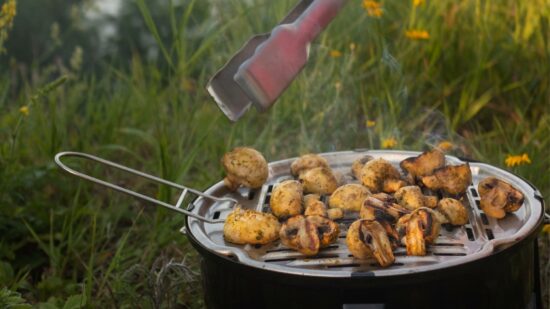 champignons a la plancha sauce sakari