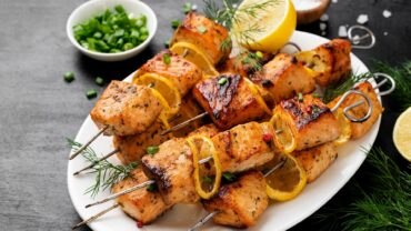 saumon marine sauce sakari