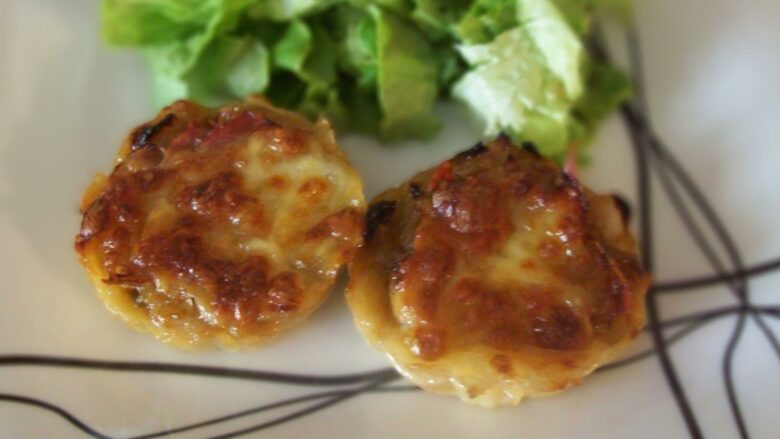 tartelette endives et jambon de bayonne