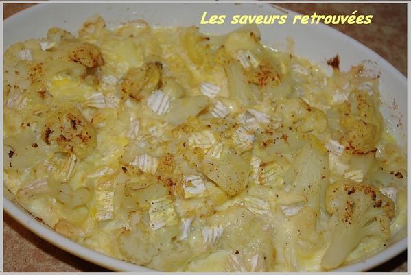 flan de choufleur