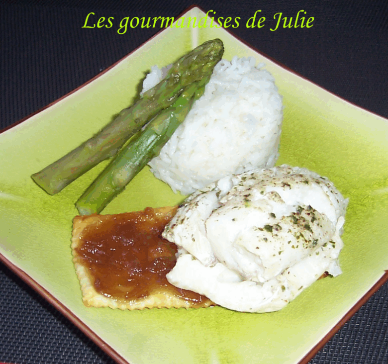 poisson confit oignon