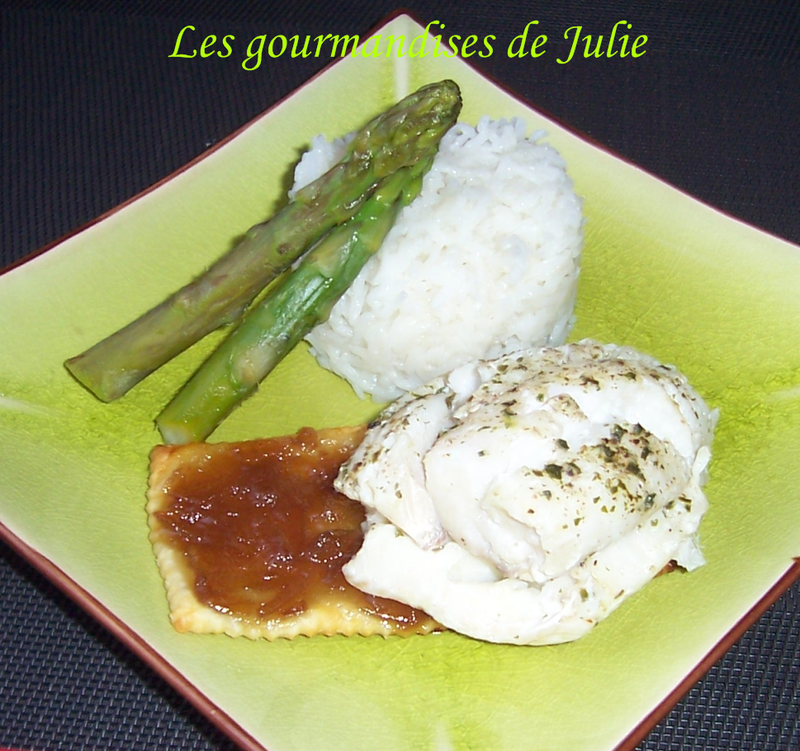 poisson confit oignon