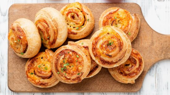 palmiers au comte et sauce basque sakari
