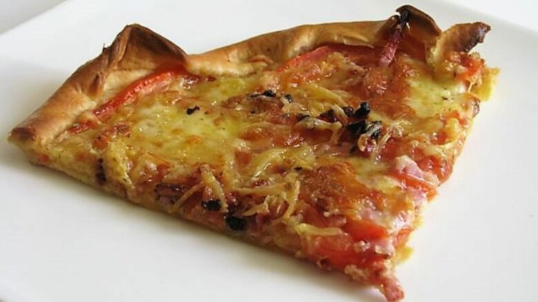 tarte aux tomates lardons et moutarde