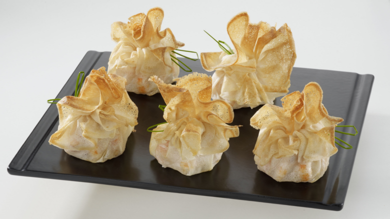 cachecache aumoniere foie gras pomme 1