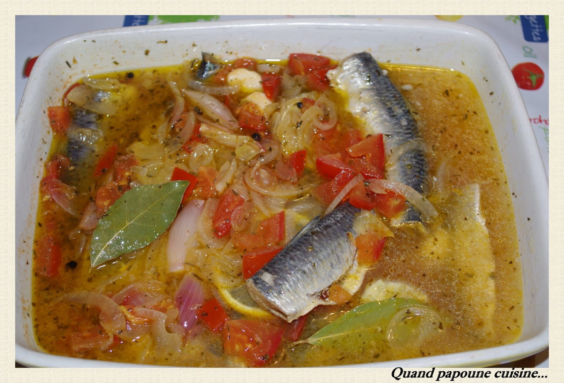 sardine a l'escabeche