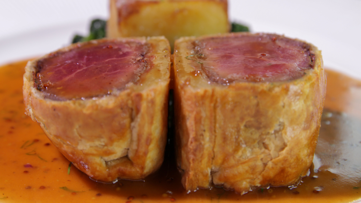 Filet de bœuf au foie gras en croûte Cuisine des Basques