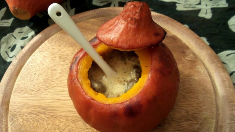 potimarrons farcis aux cepes 10
