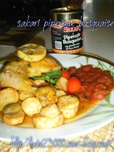 poulet basquaise revisite