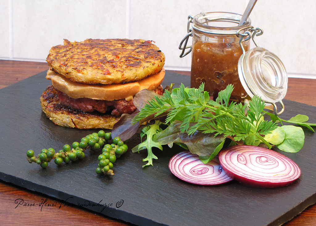 burger au foie gras a la plancha
