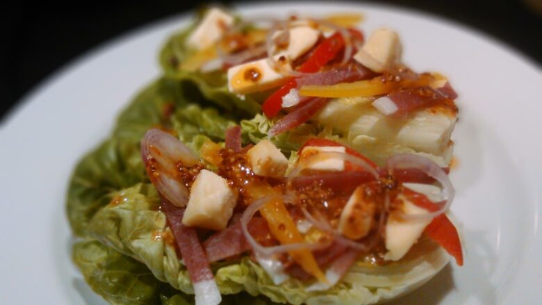cogollos sucrines en salade