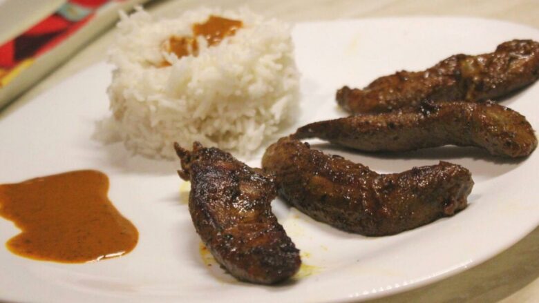 aiguillettes canard sauce sakari curry