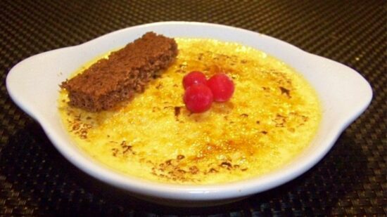 creme brulee au foie gras laurent petricorena