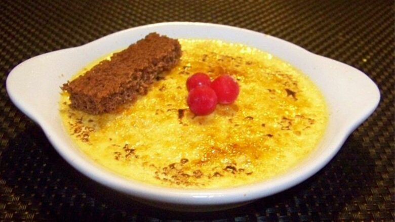 creme brulee au foie gras laurent petricorena