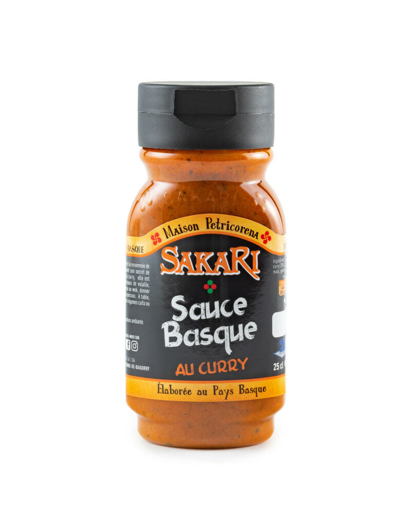 sauce basque sakari curry 25 cl 1