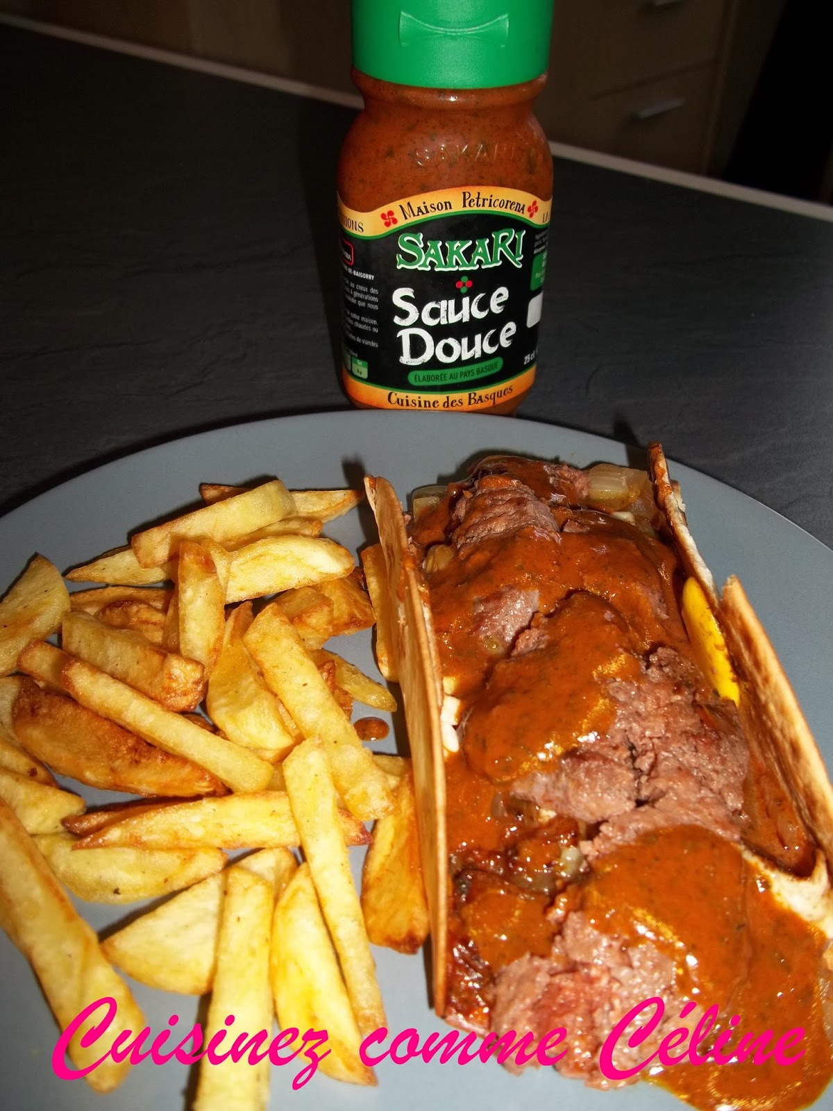 wrap sauce douce steak 3