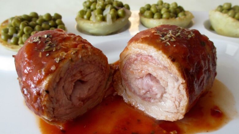 saltimbocca de veau au jambon de porc manex