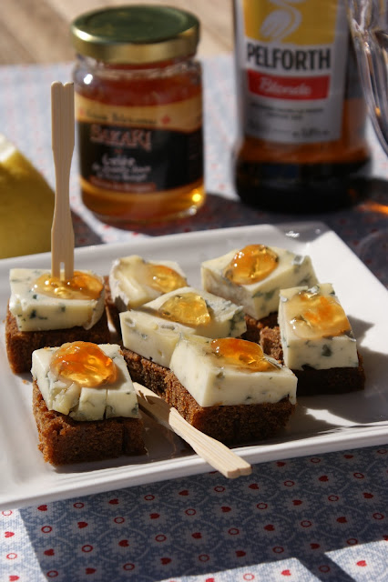 toast fourme d'ambert
