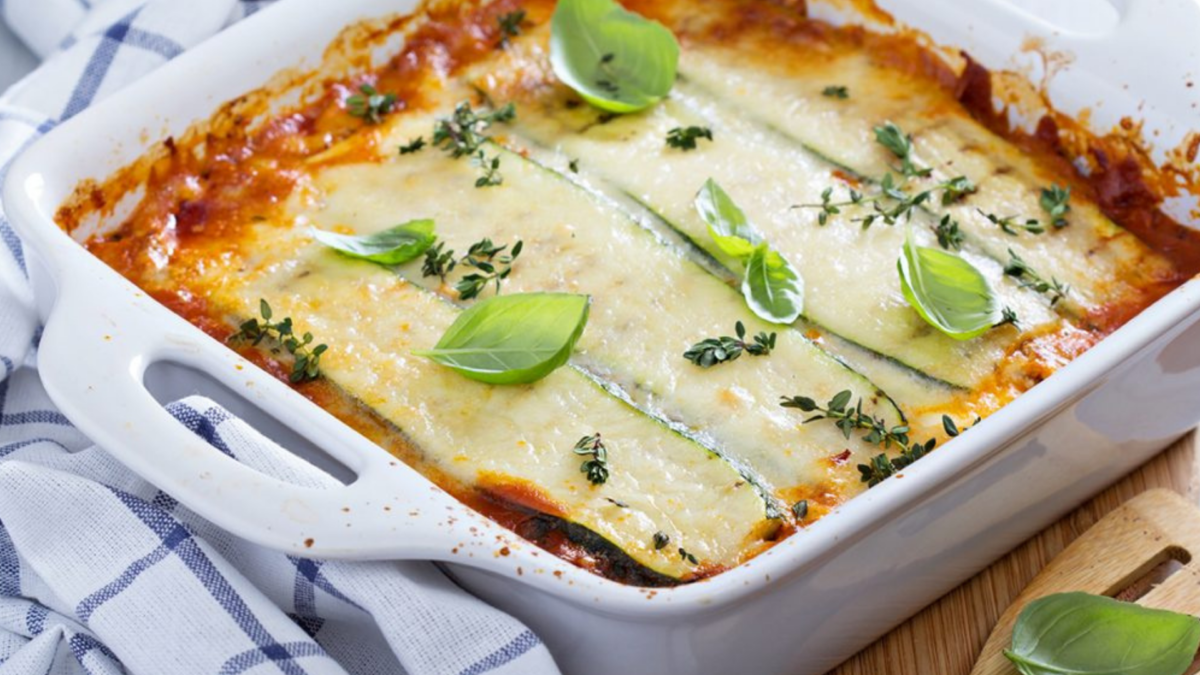 lasagne de courgettes a la bolognaise