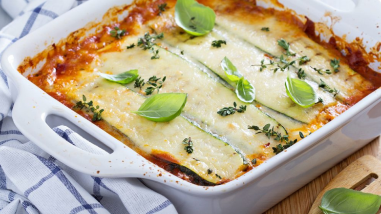 lasagne de courgettes a la bolognaise