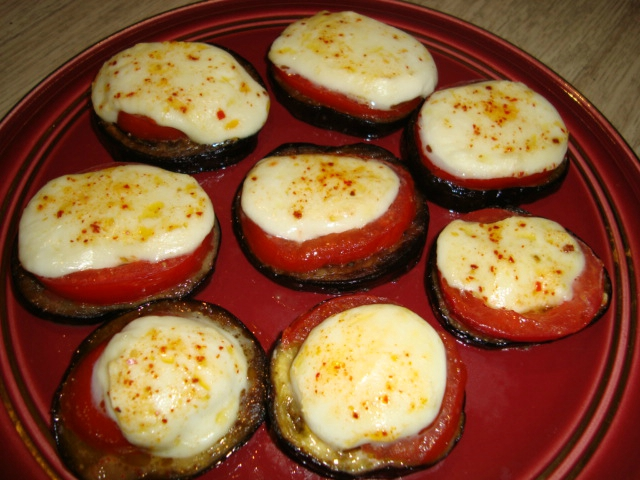 aubergine façon tartine