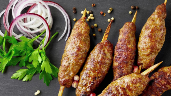 brochettes de boeuf a la plancha sauce sakari