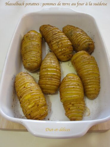 Hasselback potatoes