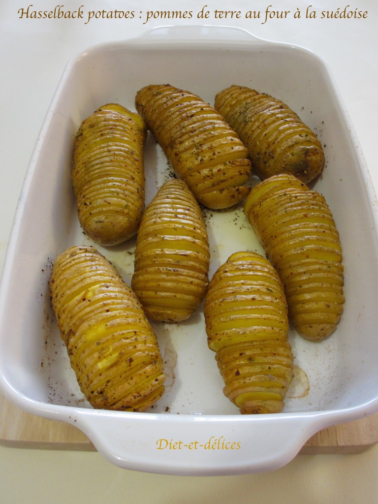 Hasselback potatoes