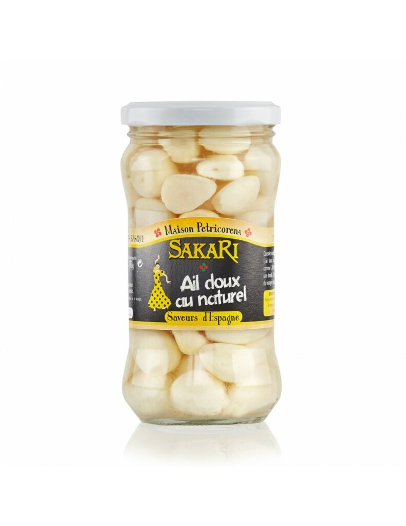 ail doux au naturel 190 g net egoutte