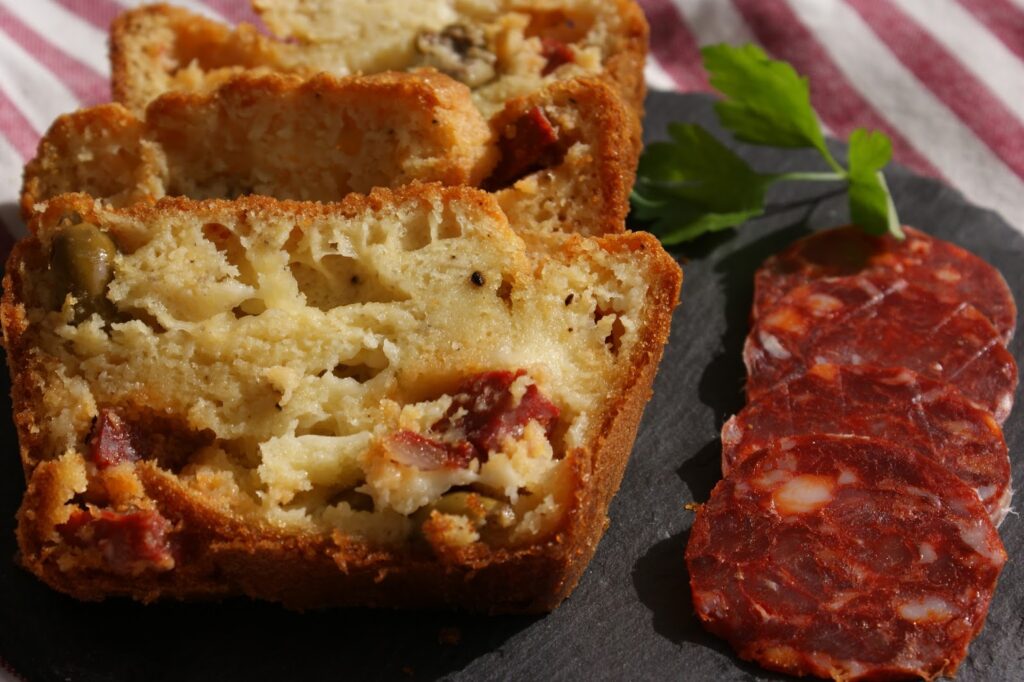 cake au chorizo