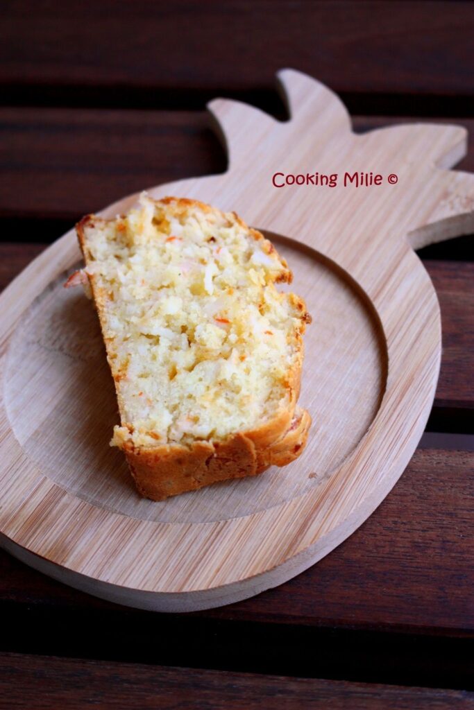 cake au surimi cheddar espelette