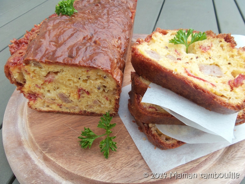 cake chorizo paté