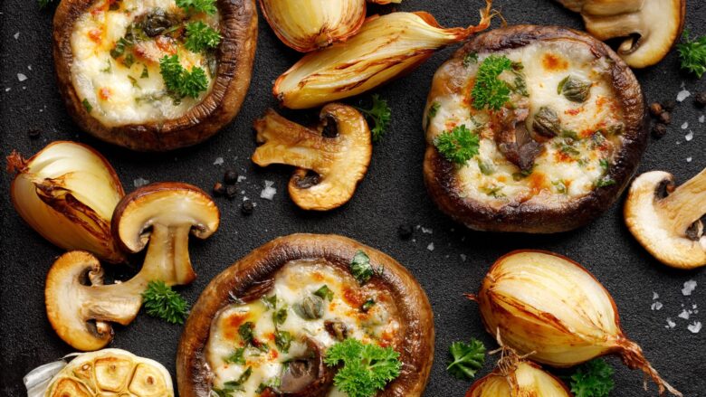 champignon farci