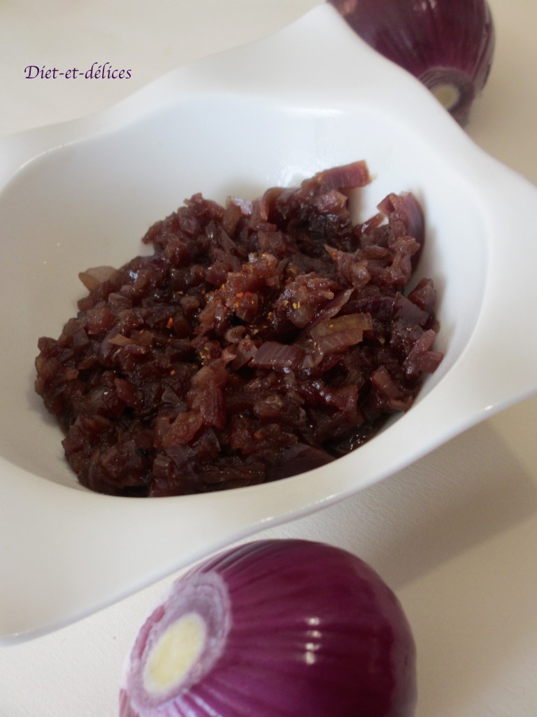 confit oignon rouge