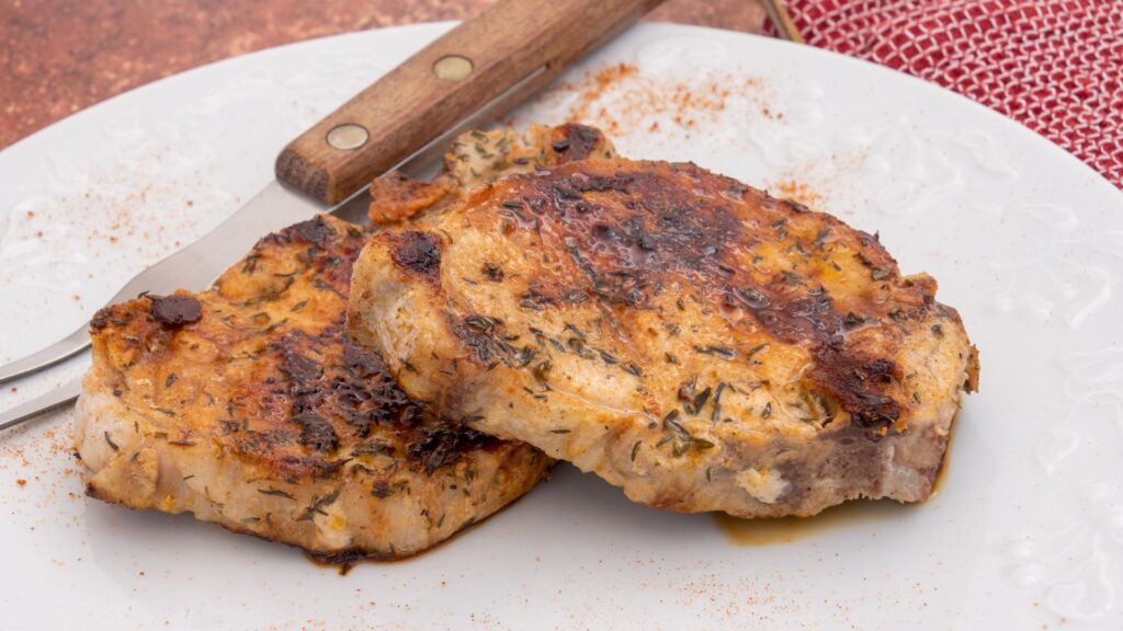 filet de porc mariné sauce sakari
