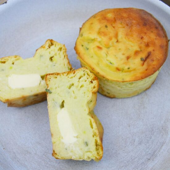 flan courgette coeur fromage