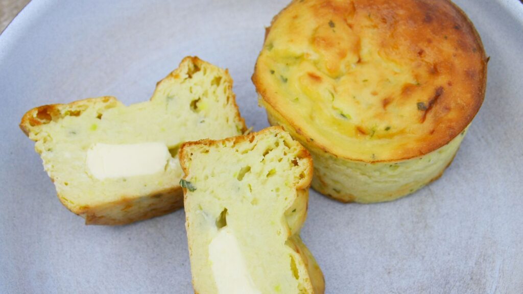 flan crougette fromage