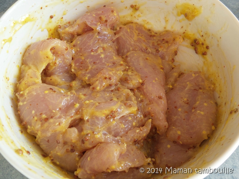 marinade moutarde